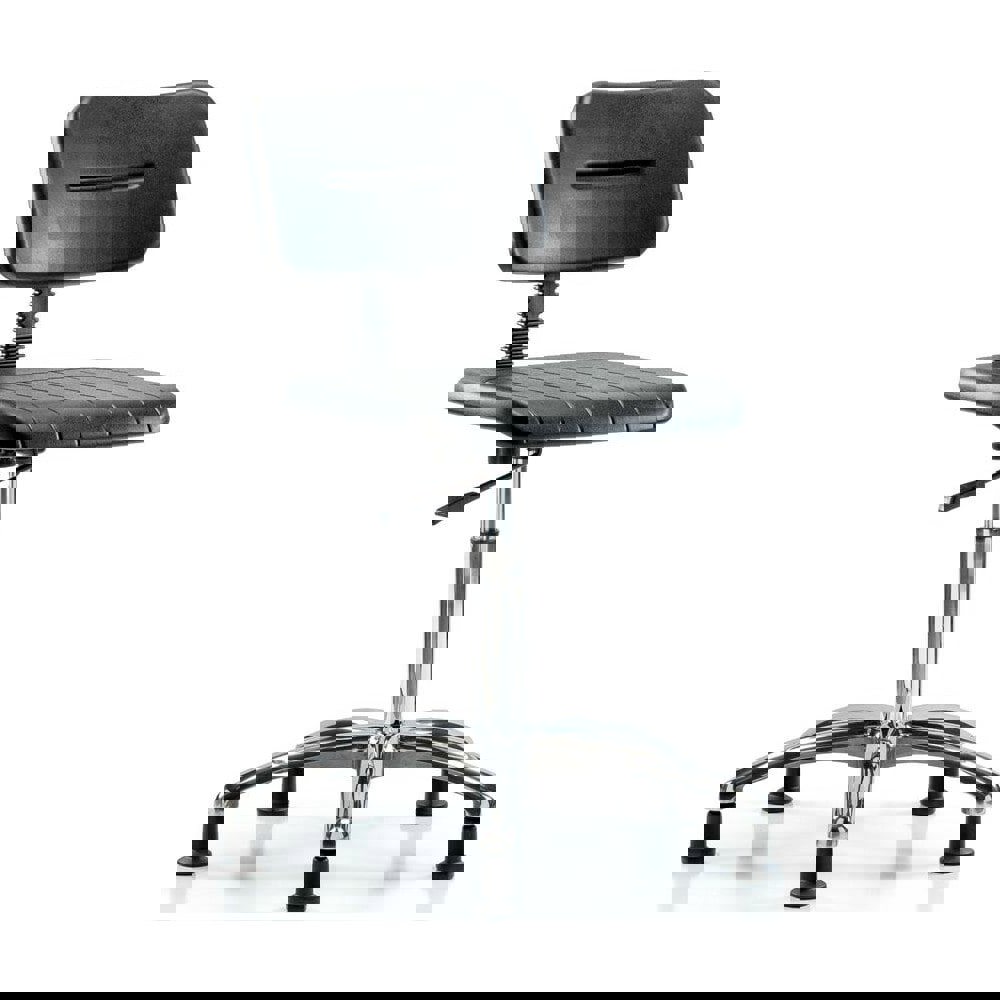 Task Chair: Polyurethane, Black